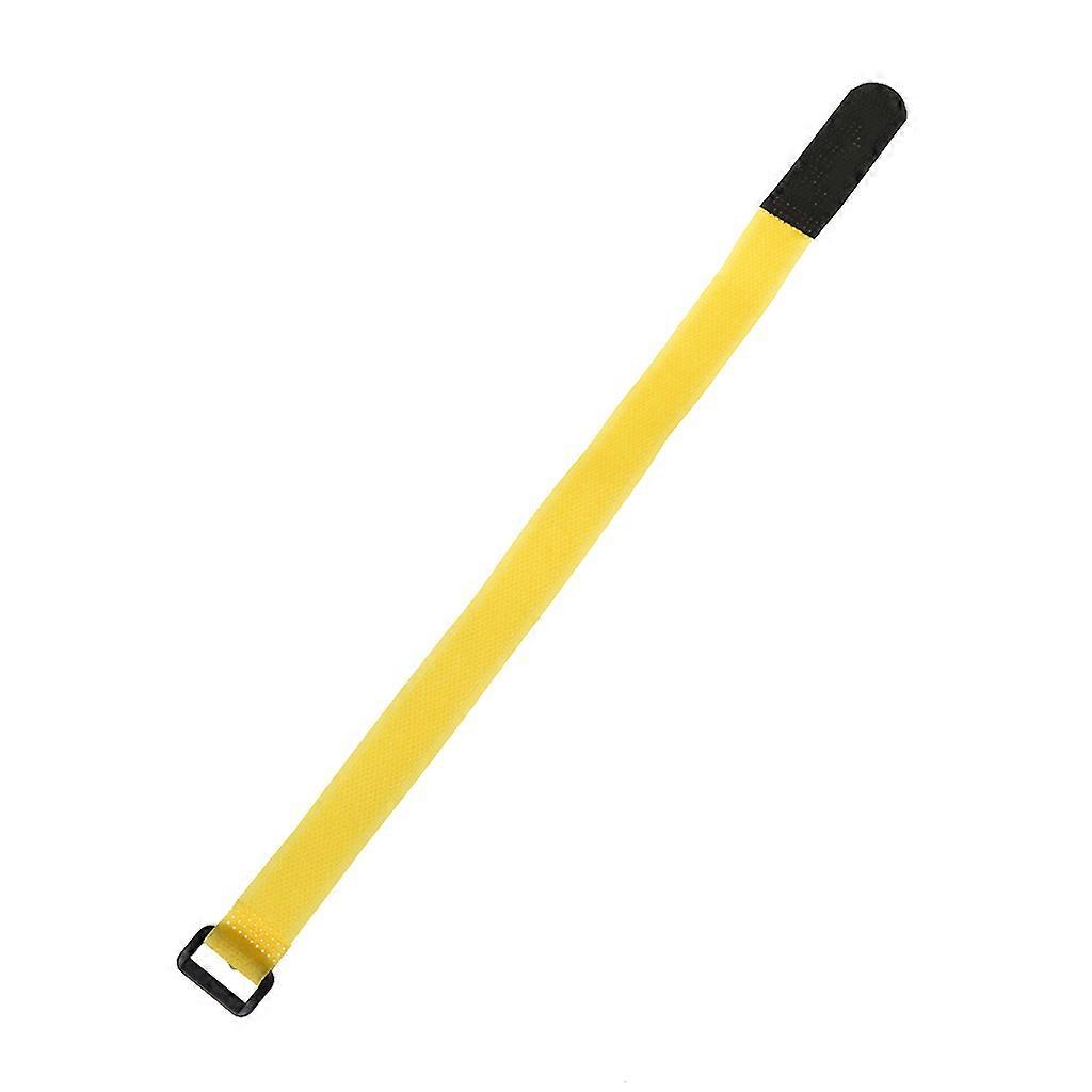 Bicycle Fixing Strap Multi Functional 35cm Fixed Belt Magic Sticker Cycling Infa Yellow