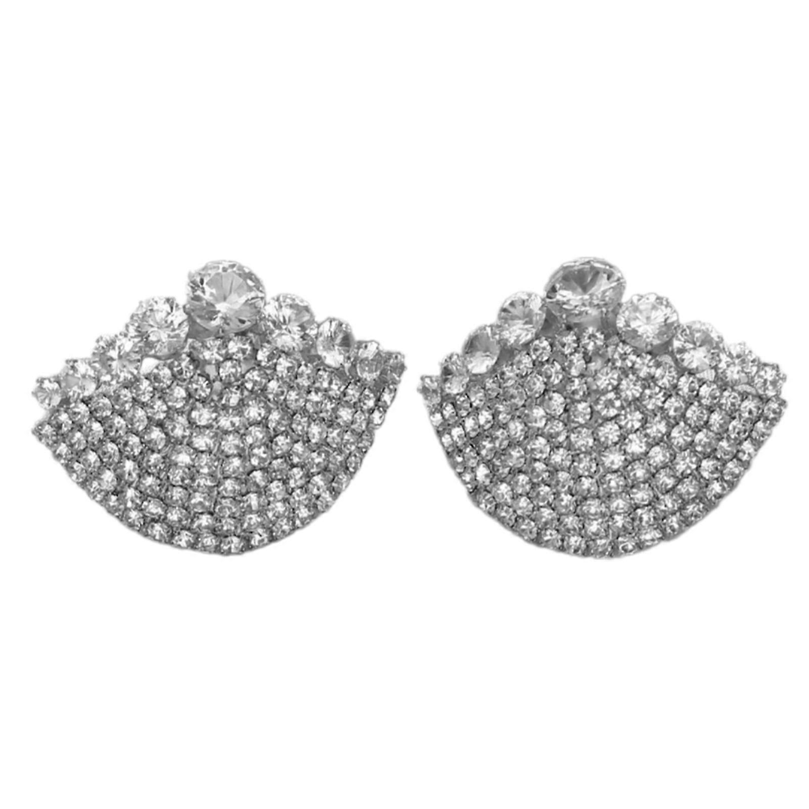 Cache-tétons en alliage pour femmes avec strass scintillants, cache-tétons en cristal, bijoux de corps, soutien-gorge argenté