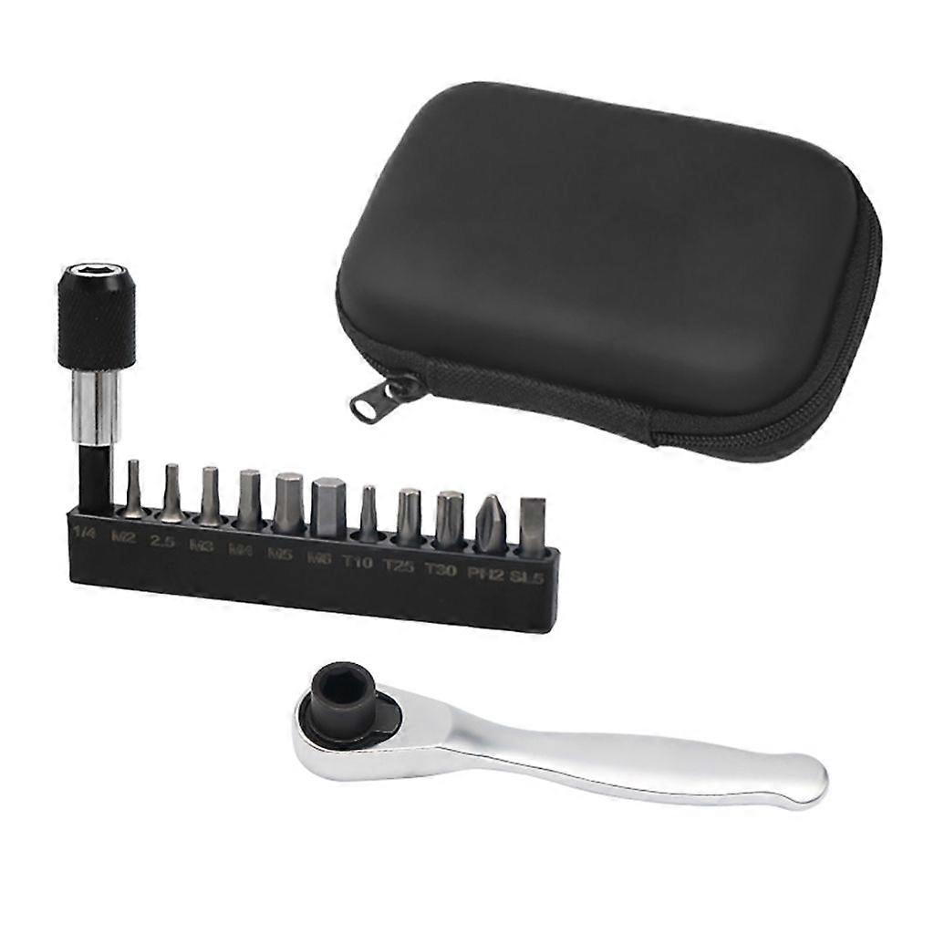 Outil de réparation de vélo Outils de réparation de clé à cliquet à cliquet de 1/4 pouce