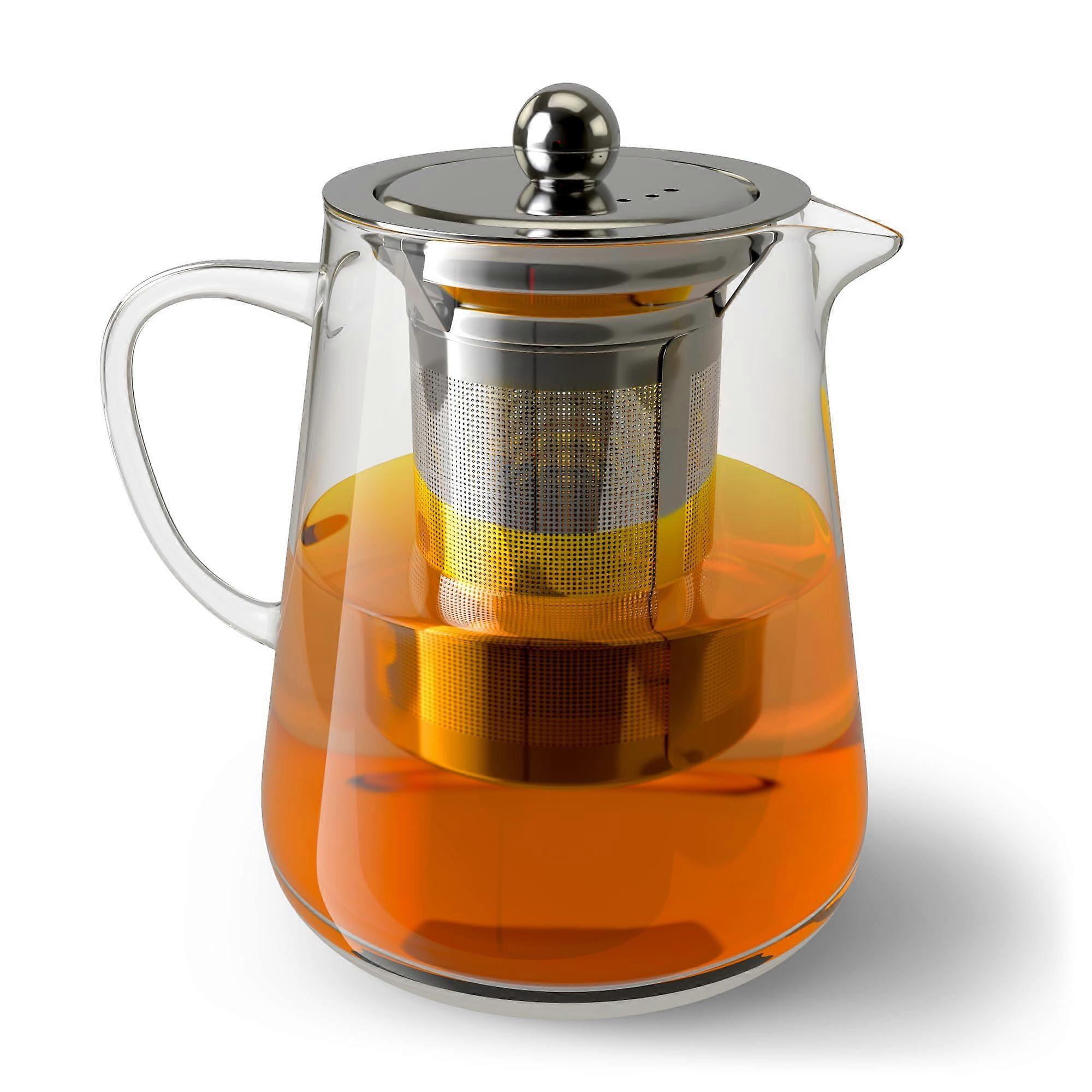 Clear Teapot for Blooming Tea with 32oz / 950ml Capacity