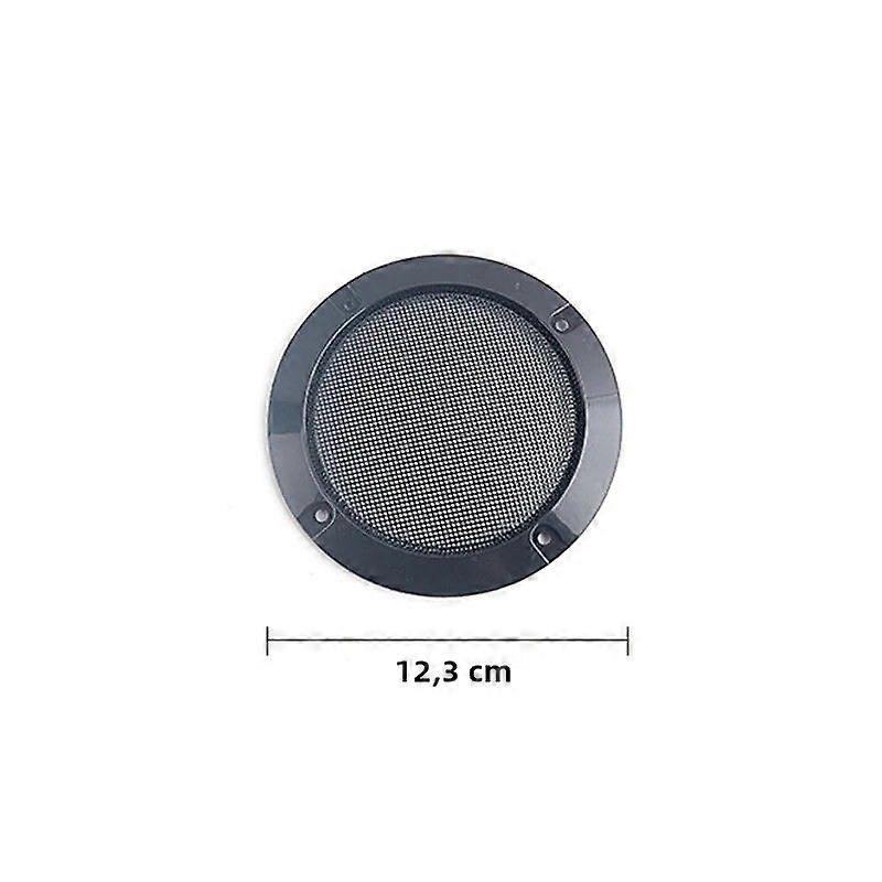 Metal Iron Mesh Speaker Net Cover for Car and Home Adjustable Plastic Frame Various Sizes 2/3/4/5/6.5/8/10 Inch
