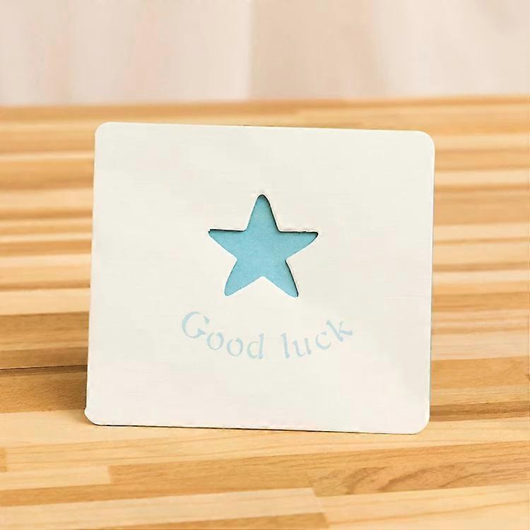 Hollow Cartoon Greeting Cards-100 PCS Blue Star Design by Blue Star