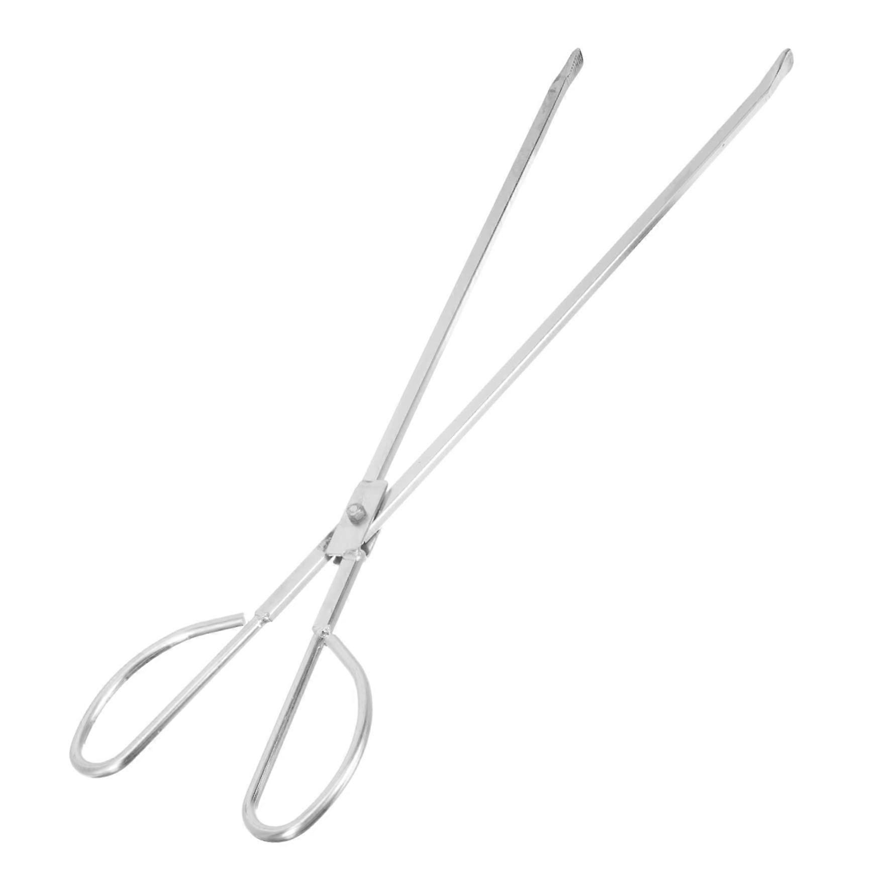 Rustfri branntang til bålplass 53cm