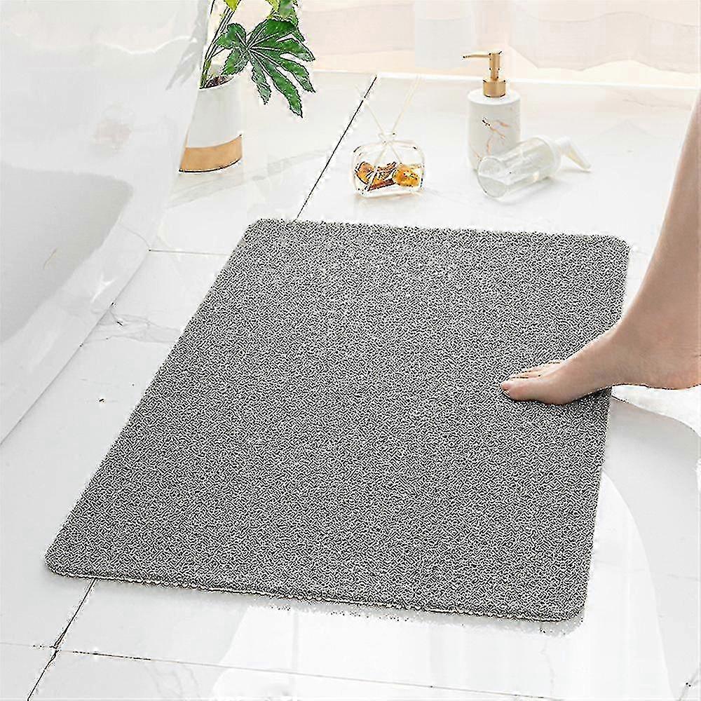 Tapis de douche en PVC antidérapant avec caractéristiques résistantes à la moisissure pour Showerloofah