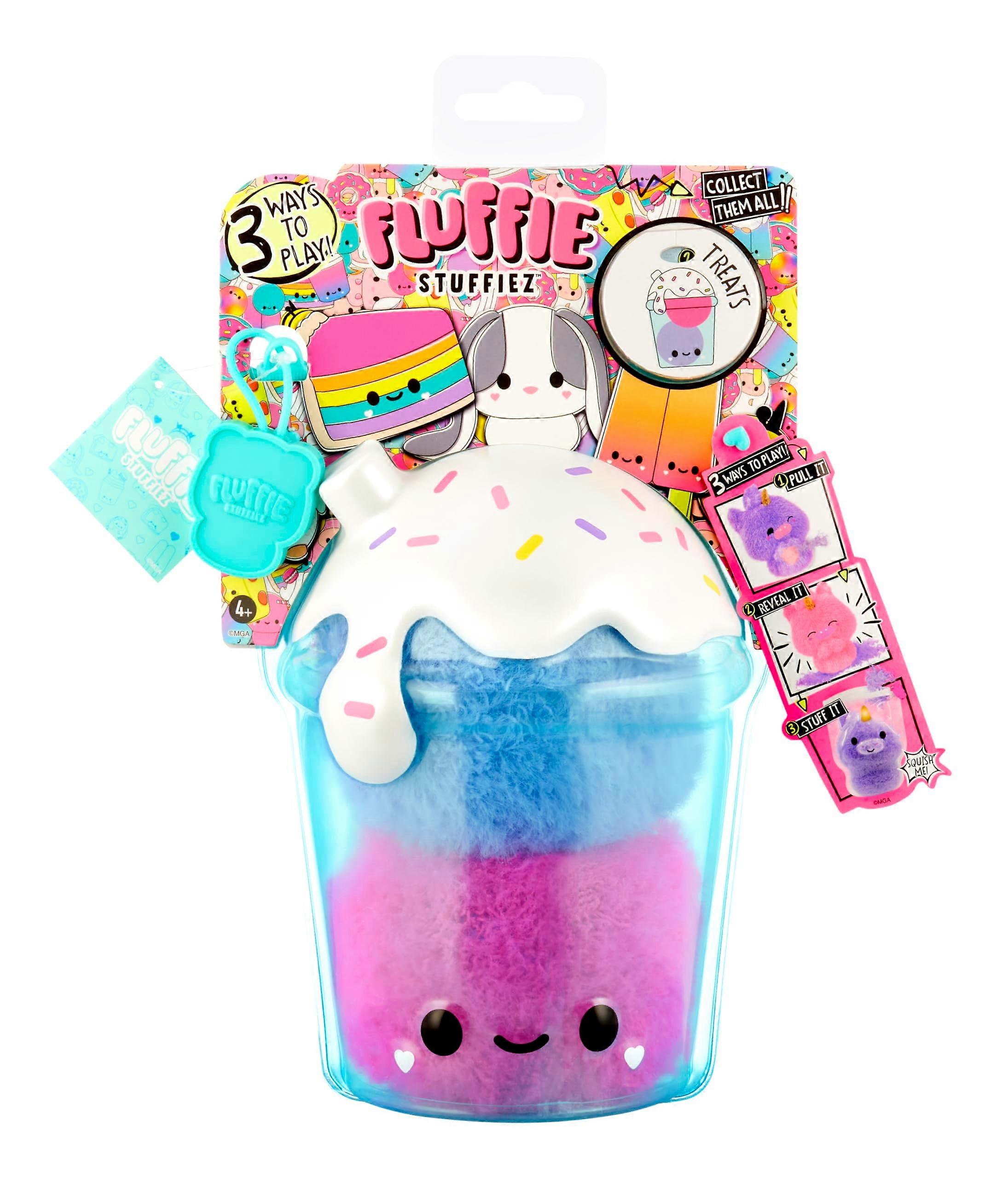 Boba Drink Plush Collection - Small Ultra Soft Feather Fidget Toys for DIY Crafting, Adorable Plushie Gift