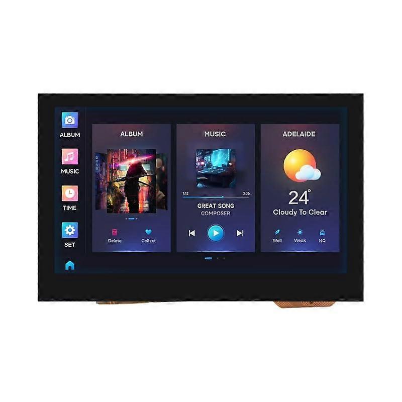 ESP32-S3 4.3inch Capacitive Touch Display Development Board, 800×480 Pixels, Integrates RGB Interface LCD