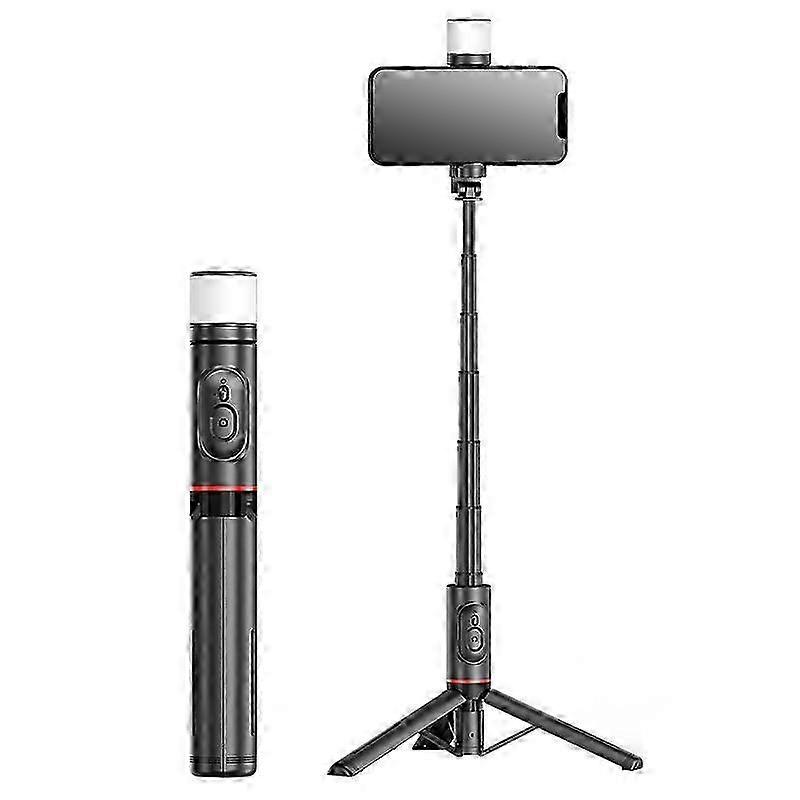 JiaWei Selfie Stick, Extendable Selfie Stick with Reinforced and Stable Tripod, Aluminum Alloy Telescopic Rod Selfie Stick & Detachable Remote Co bvP