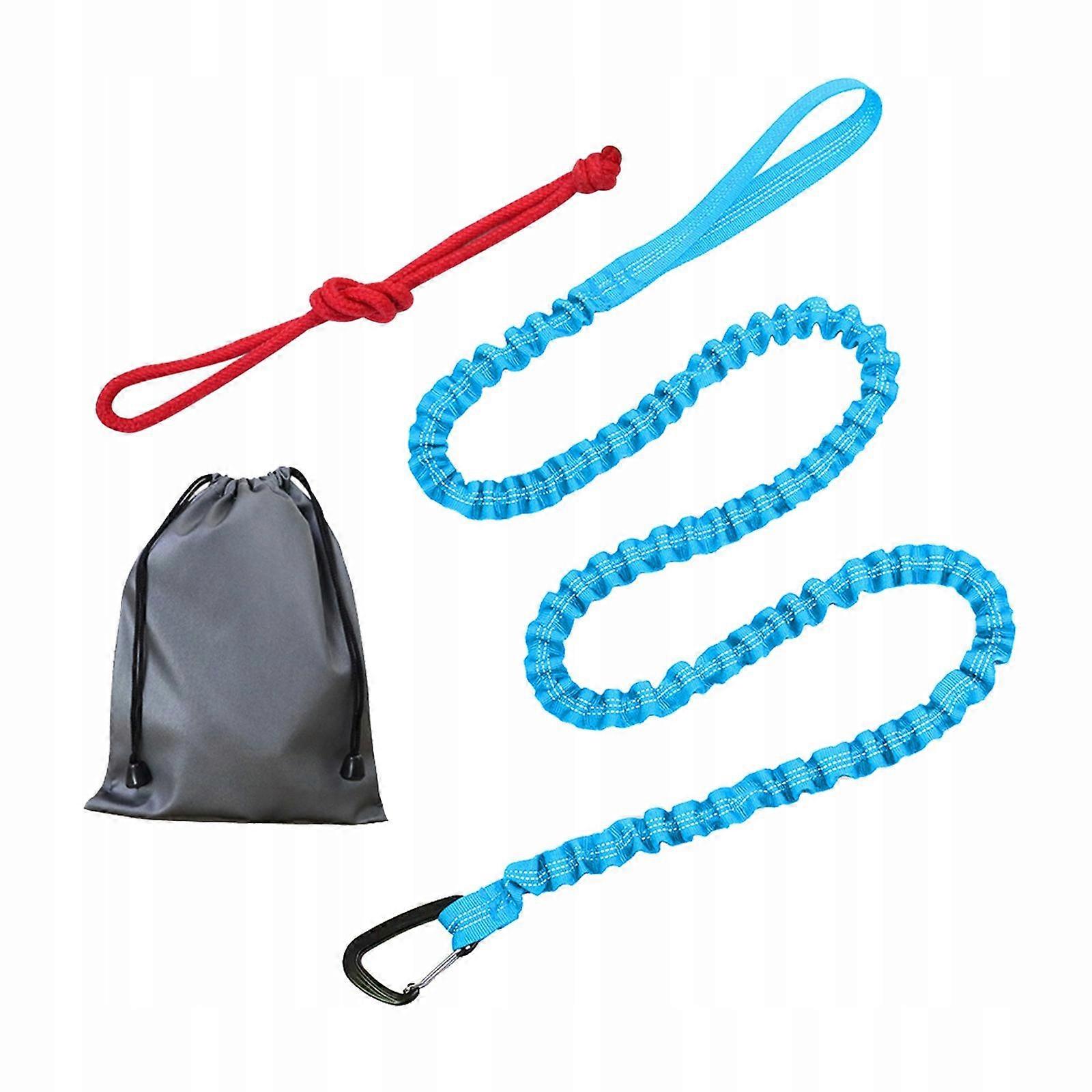 Bicycle Tow Rope Towing Strap Mtb Trailer Blue