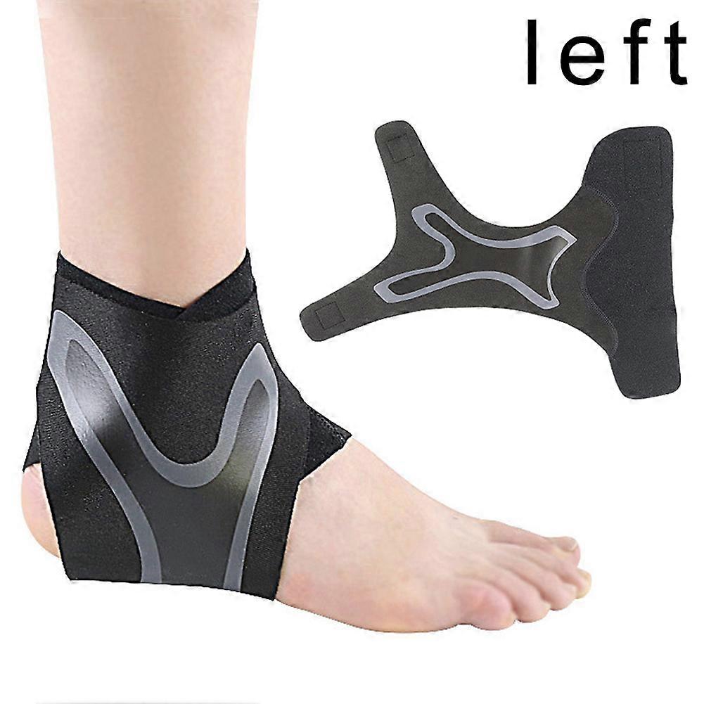 Adjustable Active Ankle Brace Reducing Pain Sprains Soreness Sleeve