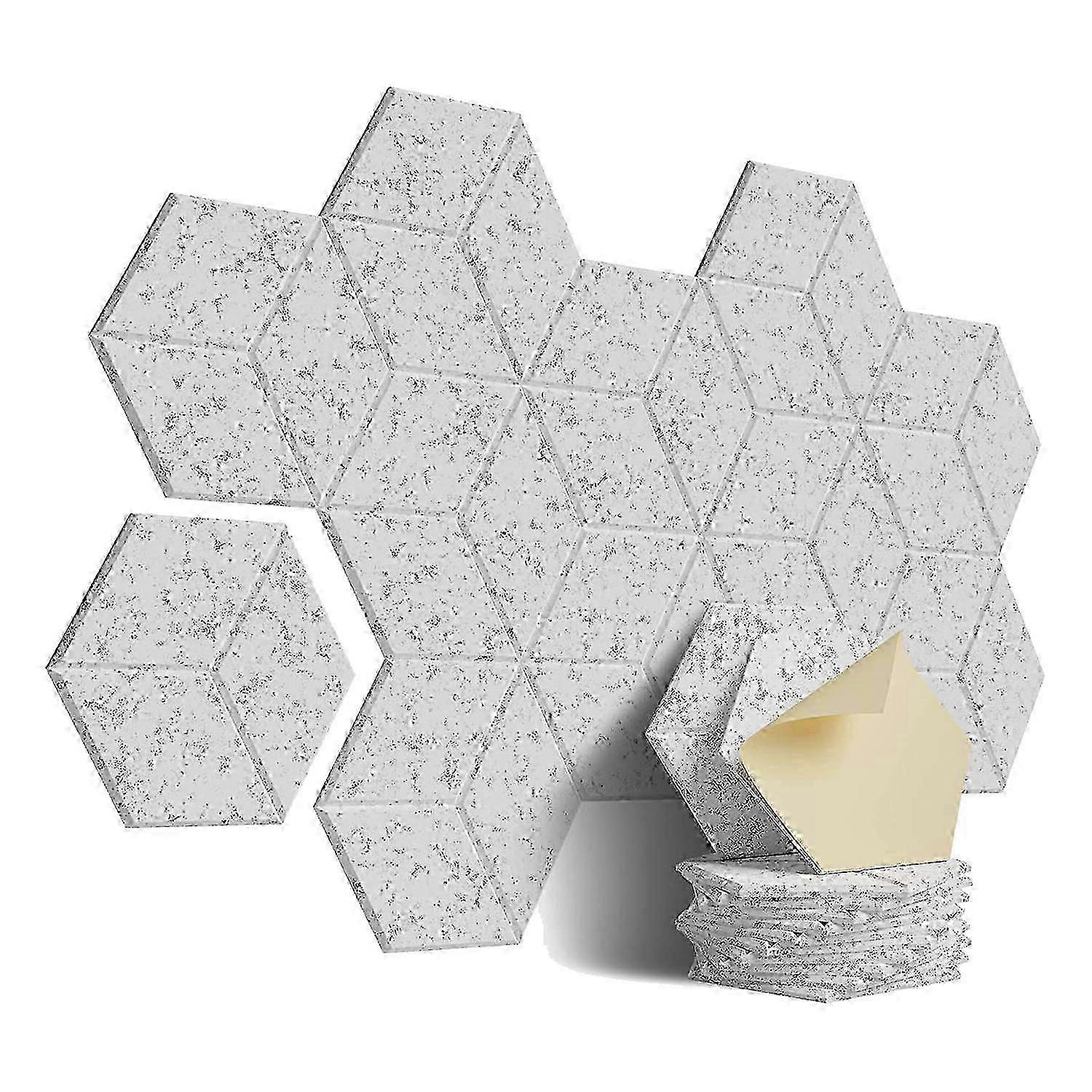12 PACK Acoustic Foam,Self-adhesive Sound Proof Panels,for Sound Insulation &Acoustic Treatmentgray js