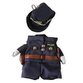 Dog Cat Pet Halloween Christmas Cosplay Prop Dressing up Party Apparel  Costume Pet Both Feet Wacky Career Clothes