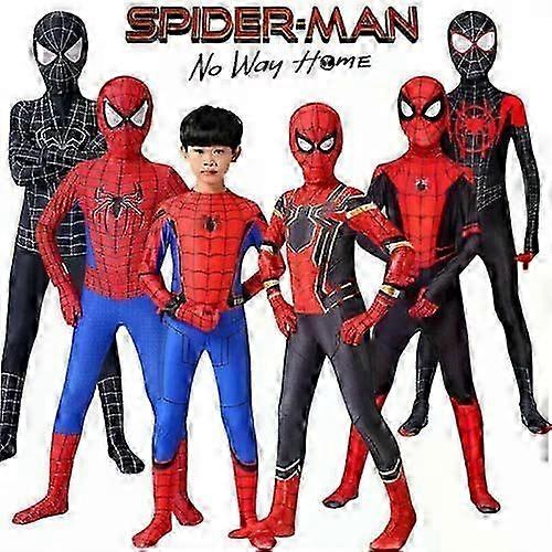 ספיידרמן קוספליי תלבושות טובי מגווייר מיילס סרבל Zentai חליפת חג המולד חדש BZSM