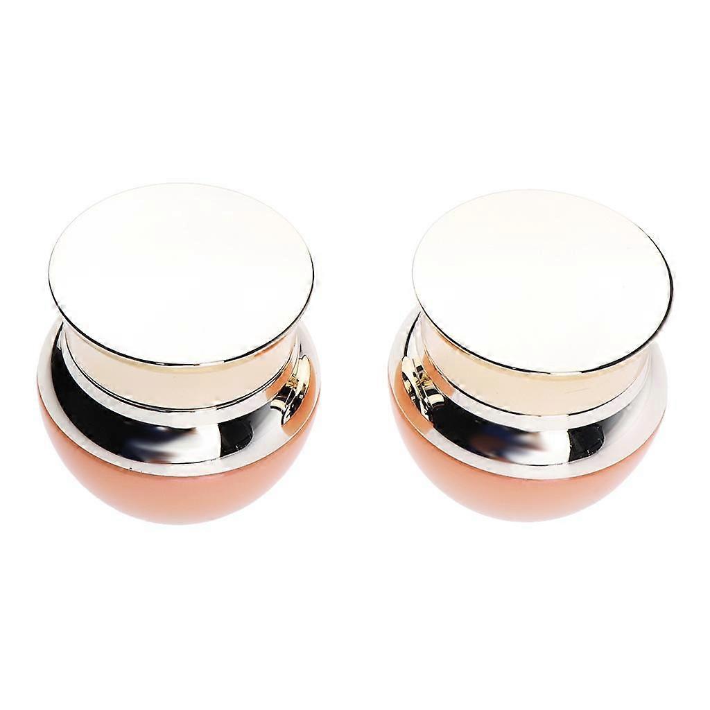 2Pcs 25ml/35ml/55ml Empty Refillable Cosmetic Storage Container Jar Lip Balm