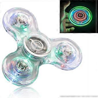 Light Fidget Spinner, Light Fidget Finger Toy Hand Spinner -stress Reduction And Anxiety Relief Hand Spinner For Children