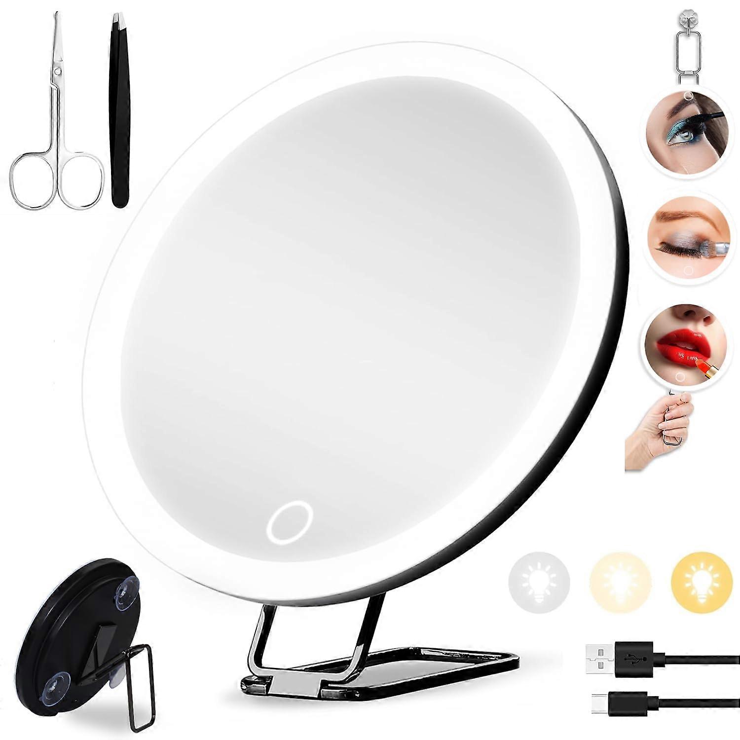 Large Magnifying Mirror for Makeup with 6" Size