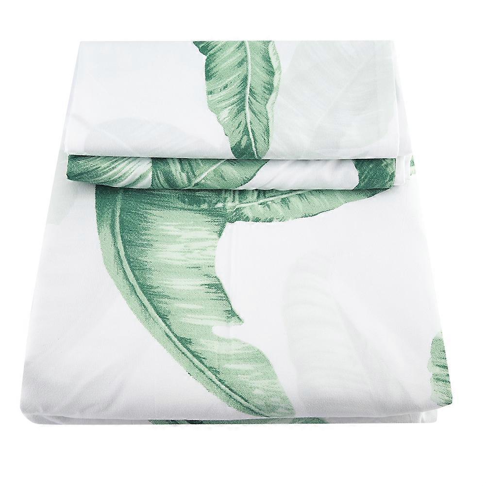 3 Pcs / Set Modern Style 100% Polyester Bedding Set Pillowcase Fitted Sheet (Queen)