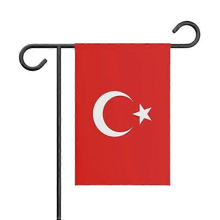 Flag - Multicolor - Turkey - 32 x 47.5 cm - Polyester - Front/Back