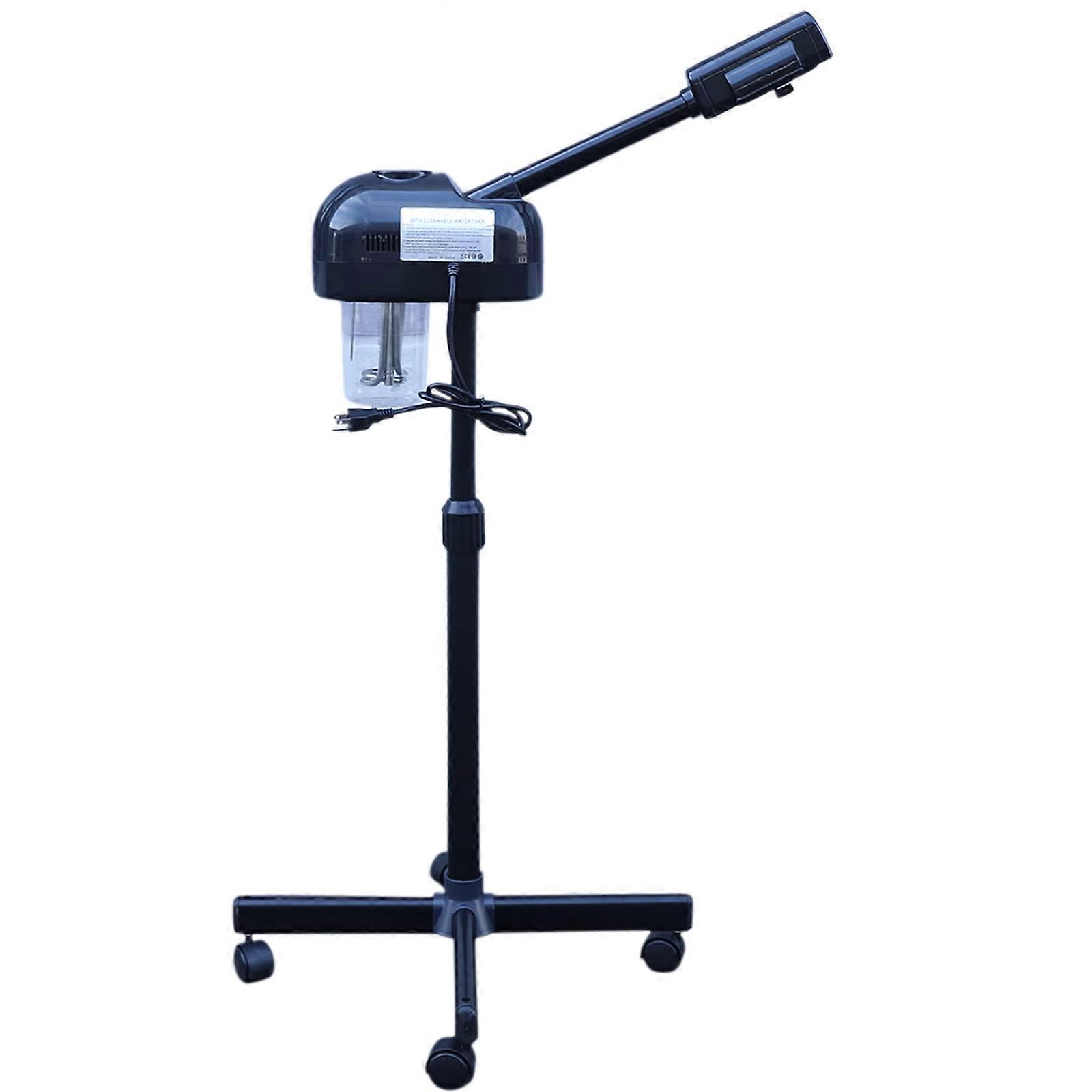Facial Steamer Home Spa Ozone Face Steamer with 360° Rotating Arm, Black, Hot Mist, and Adjustable Settings