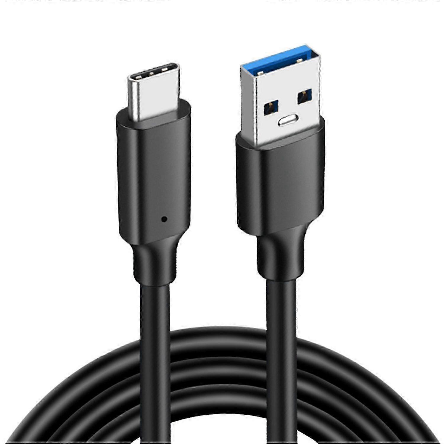 USB 3.2 10Gbps Type A to C Cable 3.2 Gen 2 for Data Transfer and Fast Charging 3A 60W Compatible with SSD and Hard Drive 3m and 5m Cable