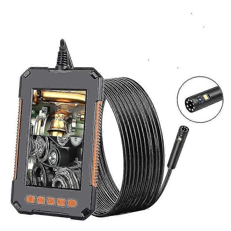 4.3" borescope with screen P40 HD industrial auto repair camera 2m pipe engine 8mm borescope