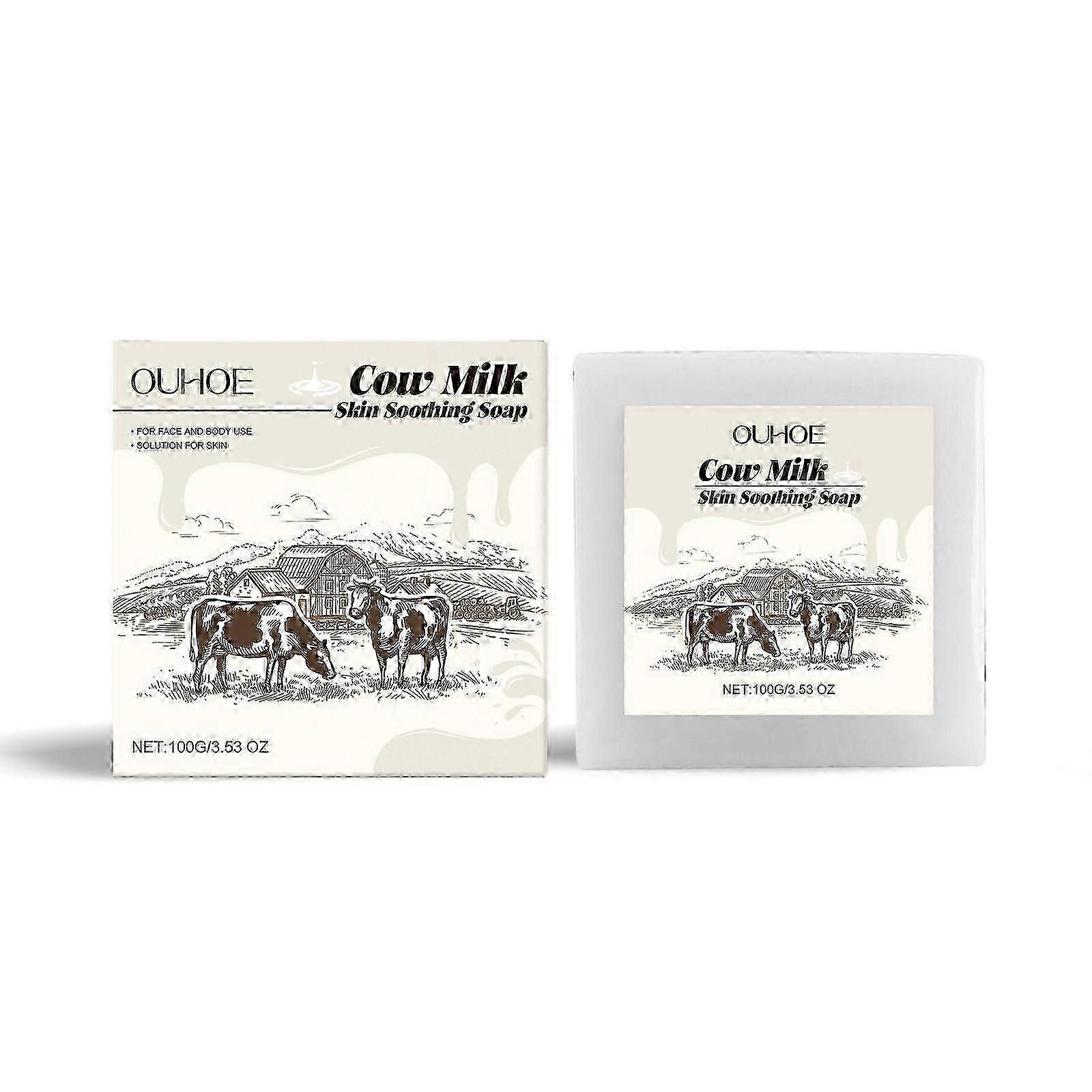 Ouhoe Bath Soap Facial Body Cleansing Moisturizing And Nourishing Skin Cleansing And Smooth Body Soap