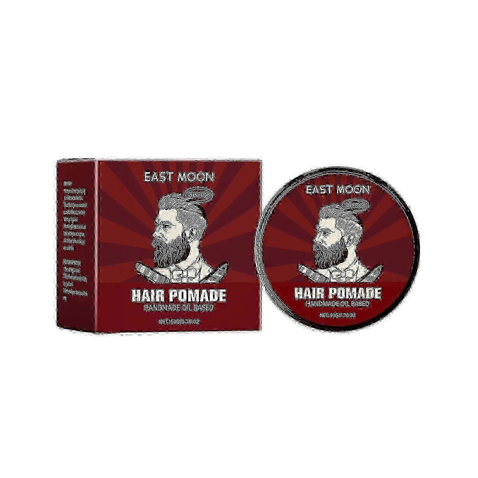Moisturizing Hair Styling Cream, Men's Styling Oil Styling Leave-In, Fluffy Lasting Fresh Matte Styling
