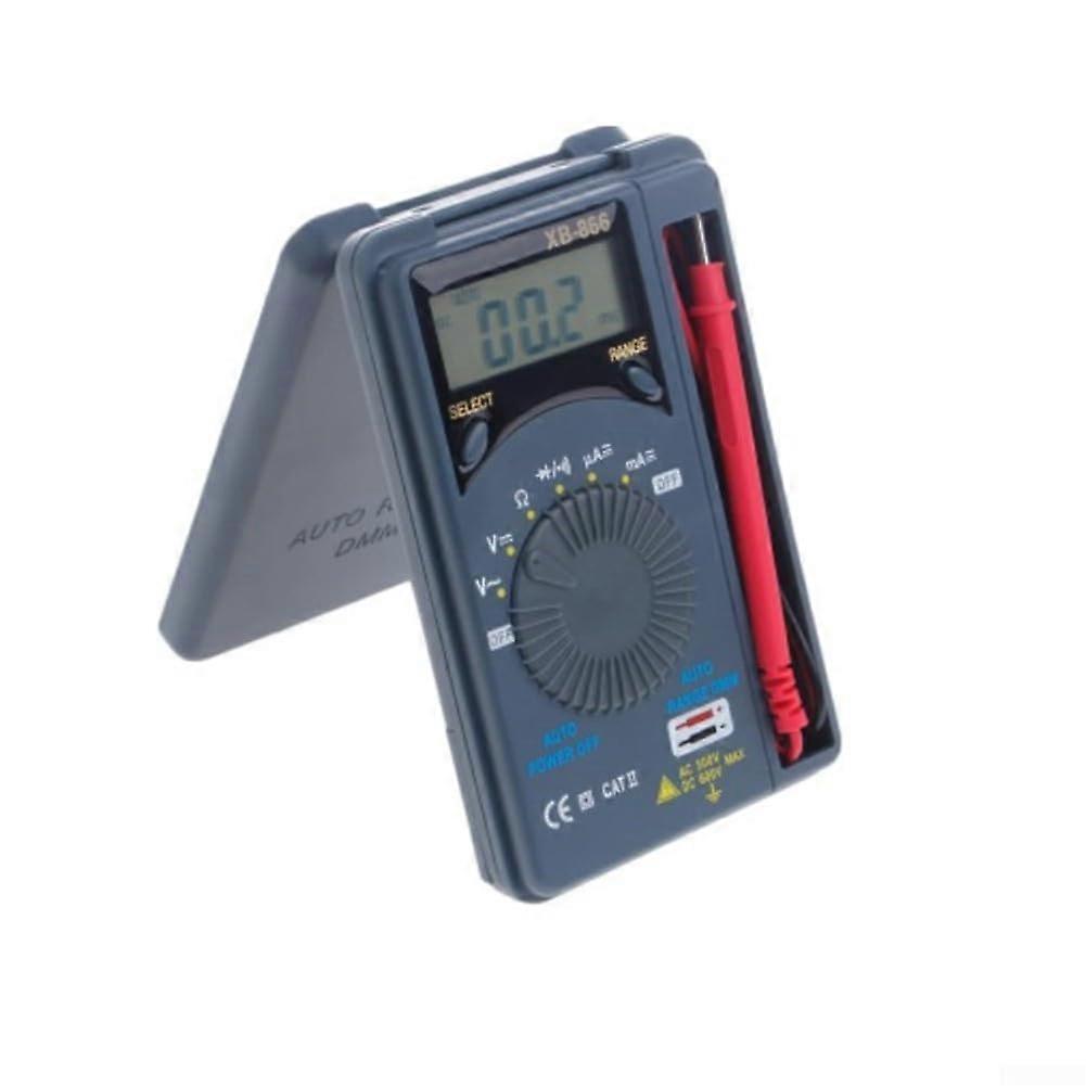 LCD Display Pocket Voltmeter XB866 ACDC Measurement Tool for Home, Industrial, and Automotive Use