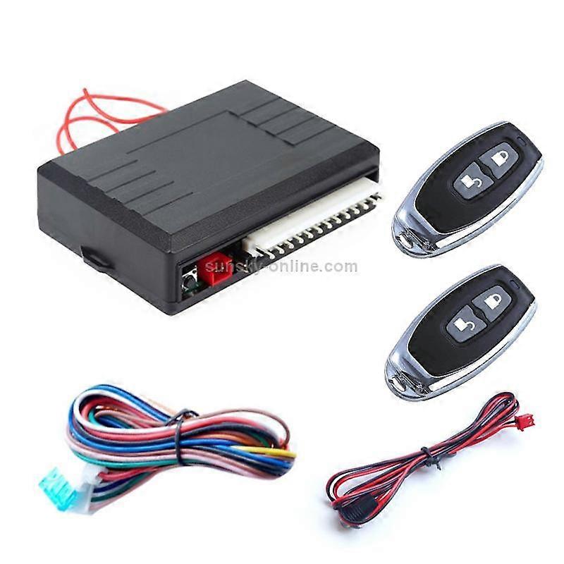 3pcs /Set Universal Car Keyless Entry Remote Control Central Lock With Indicator Light And Horn Function TSK-405Q/T254