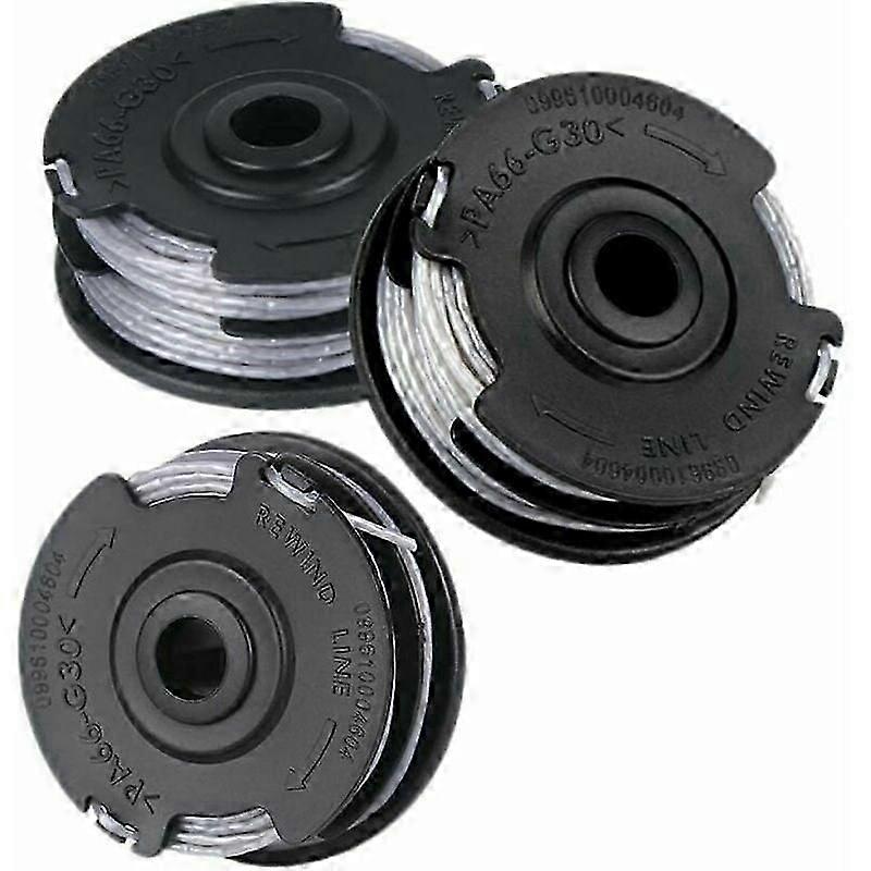 刈払機用3スレッドスプールのセットBosch Art 24 27 30 30-36 Li 18 M 1.65 mmガーデンアクセサリー