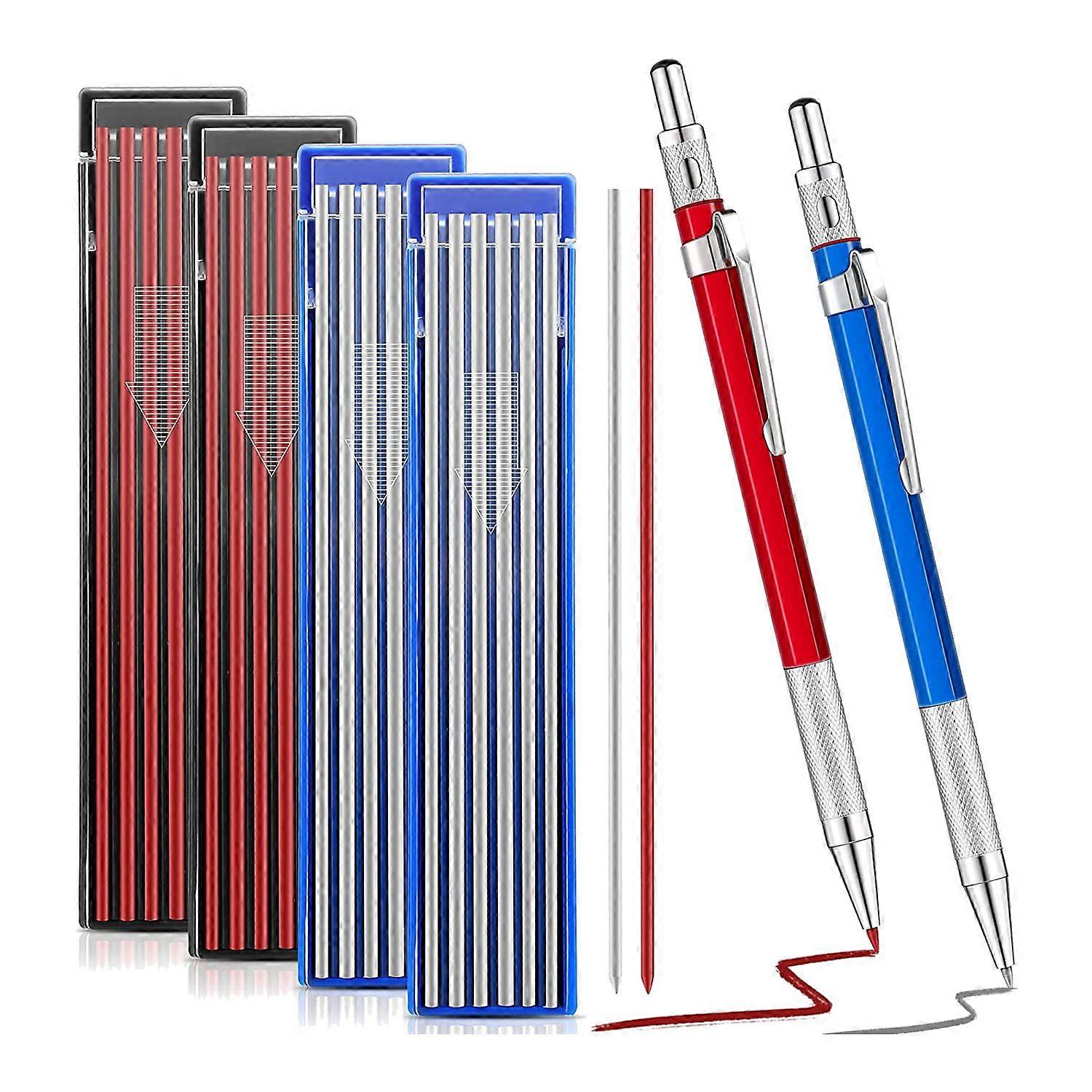 2 Soldering Pens with 48 Refills Mechanical Pencil Metal Markers