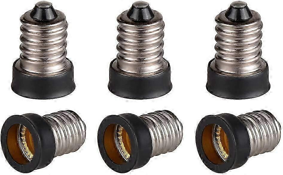 10pcs E14 to E12 Adapter Converter, European Screw (E14) to Candelabra Screw (E12) Socket Reducer