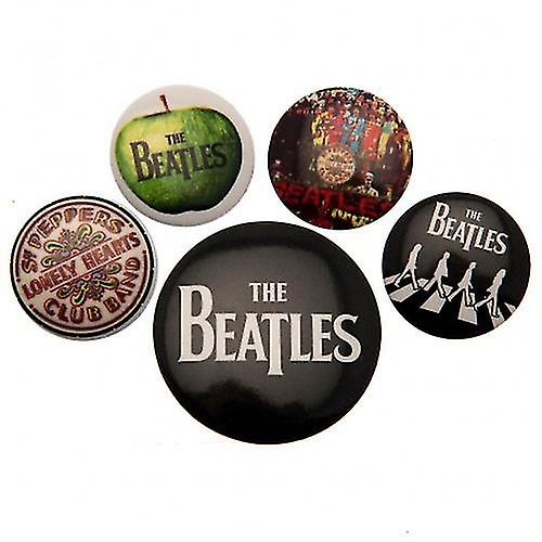 The Beatles Button Badge Set