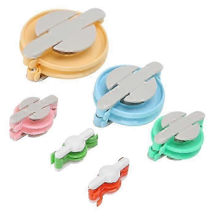 6Pcs Yarn Pompom Maker Knitting Fluff Ball Tool for Crafting, Suitable for Various Yarn Projects and Haberdashery Use