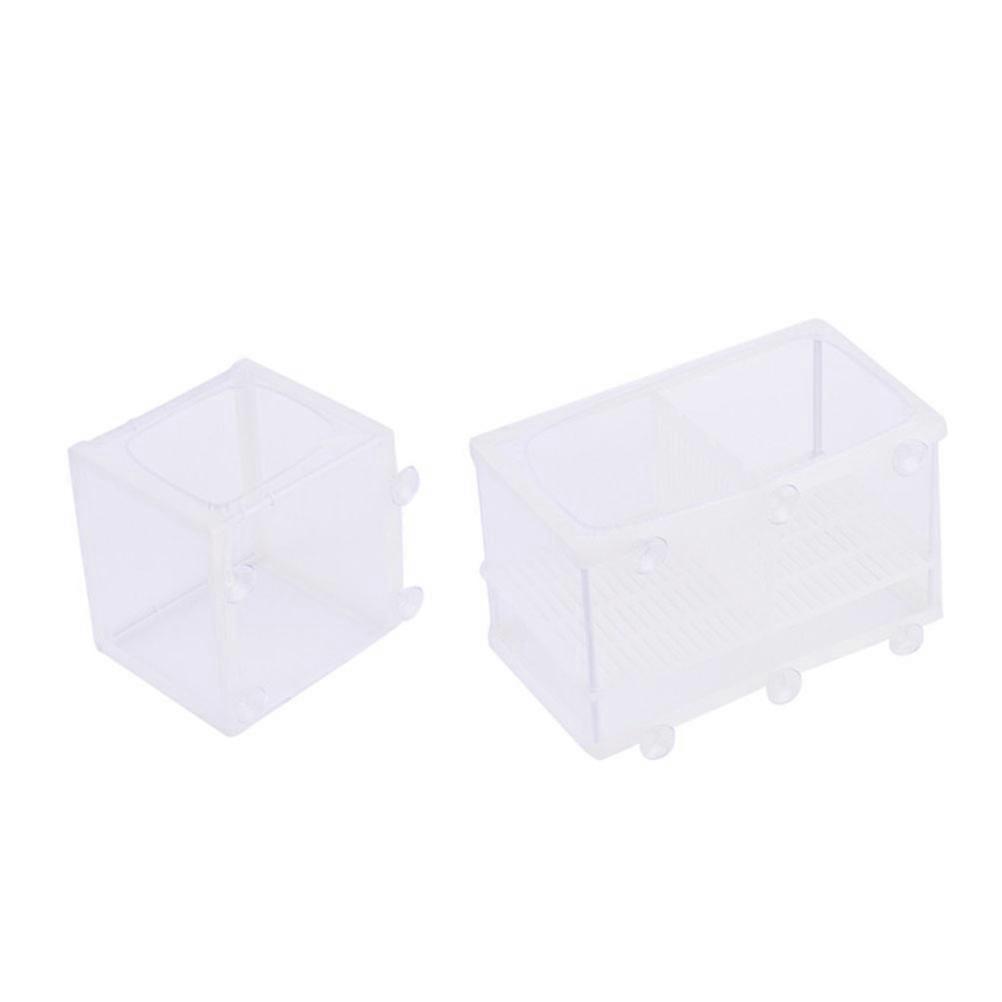 Fish Net Breeder Box with Suction Cups for Aquarium Tank – Durable Mesh Isolation for Fry Protection and Aggressive Fish Separation