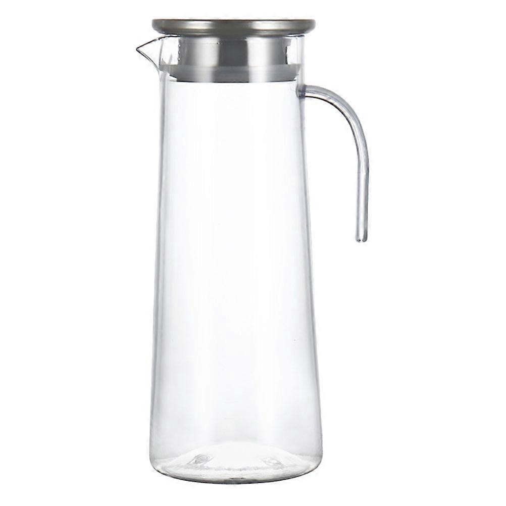 It seems you're describing a product listing for an **acrylic water pitcher with a stainless steel lid**. To help you refine or optimize the product