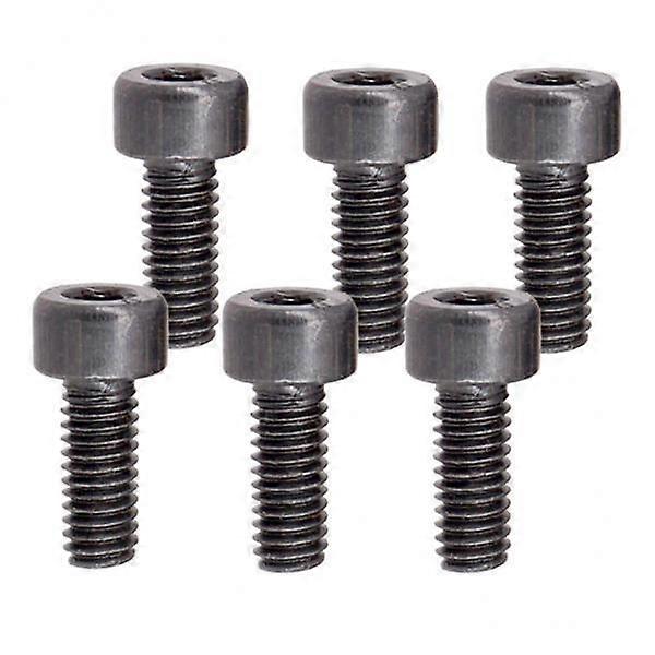 2-6pack 6 Pieces Electric Guitar Locking String Nut Clamp Hexagon screws M4