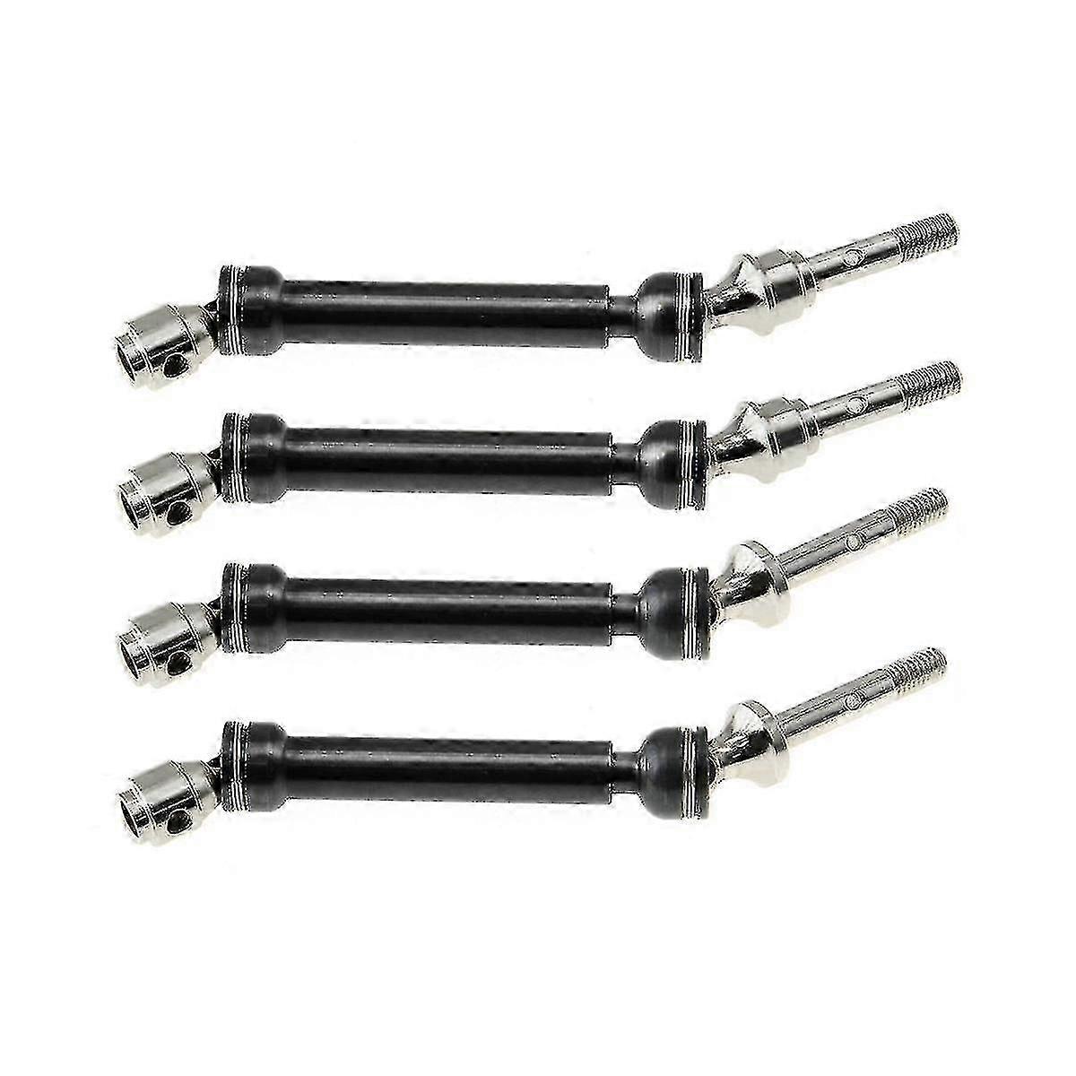 スラッシュHq727 1/10 Rcカースペアパーツ用4pcsメタルcvd調整可能なフロントおよびリアトランスミッションシャフト示されているようにSZRH A-V