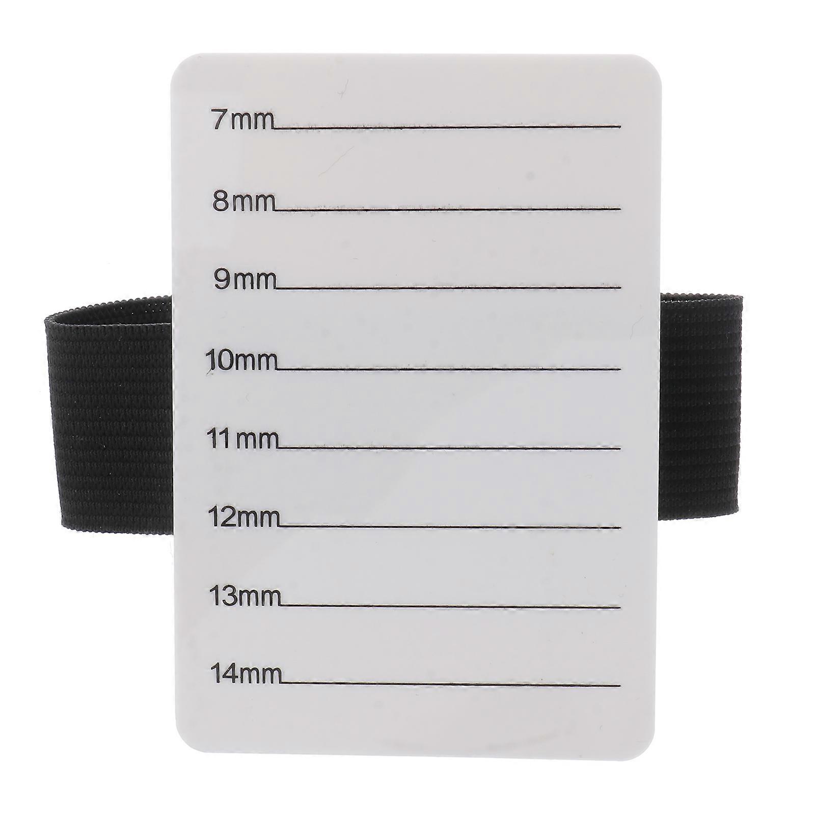 Eyelash Holders Eyelash Grafting Palette Home Use 8x5.5cm Rectangular Lash Hand Palette 1Set