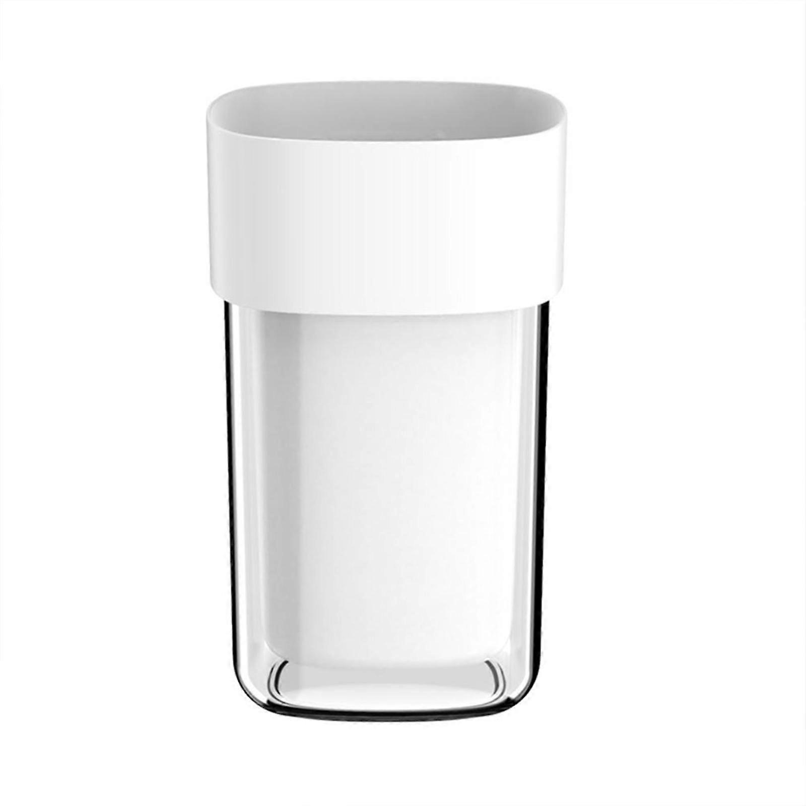 Toothbrush Storage Box Toothbrush Case for Travel Use 1Pcs White Plastic