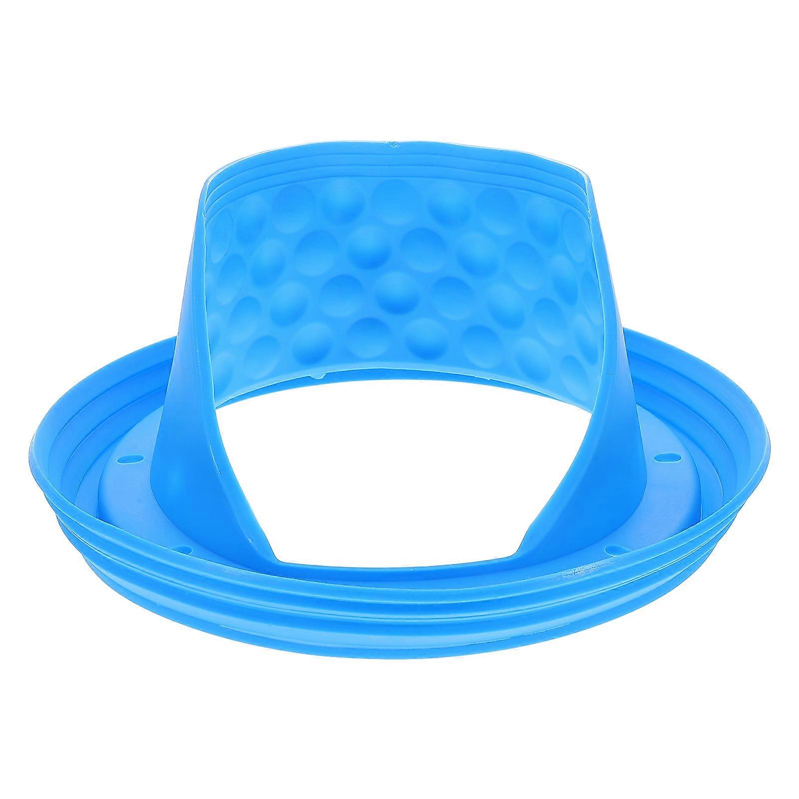 Speaker Baffle Car Speaker Waterproof Cover Vibration Reduction Car Speakers Blue 6.5 Inch Speaker Compatible 1Pcs