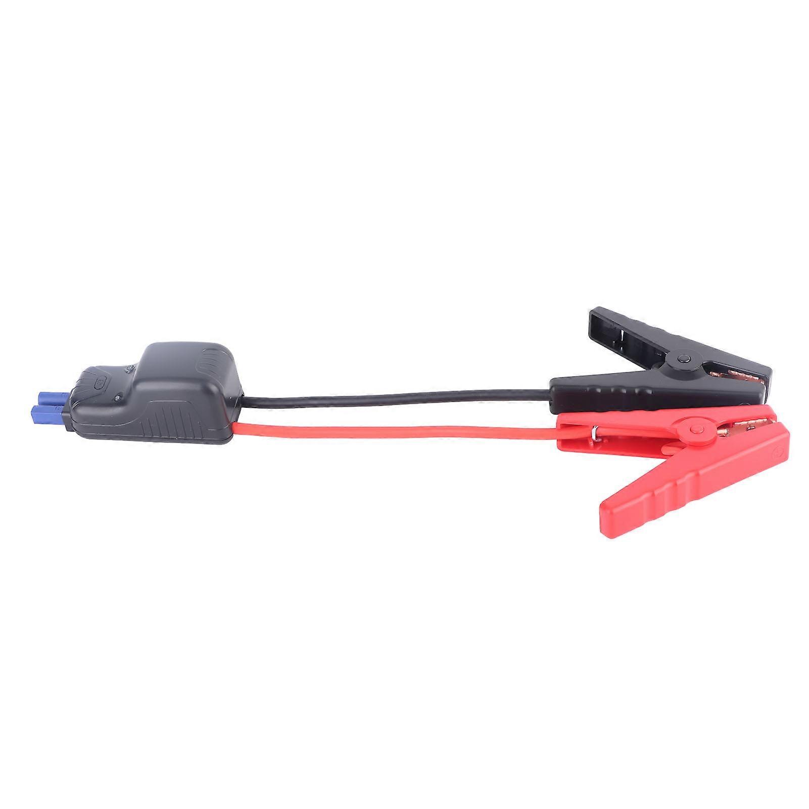 Car Battery Clamp Jumper Cable Crocodile Clip ABS Vehicle Accessory