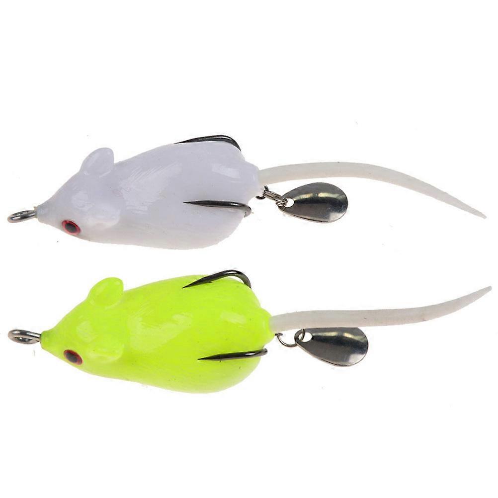 Fake Bait Mouse Fishing Lures for Friends Who Like Fishing 2Pcs