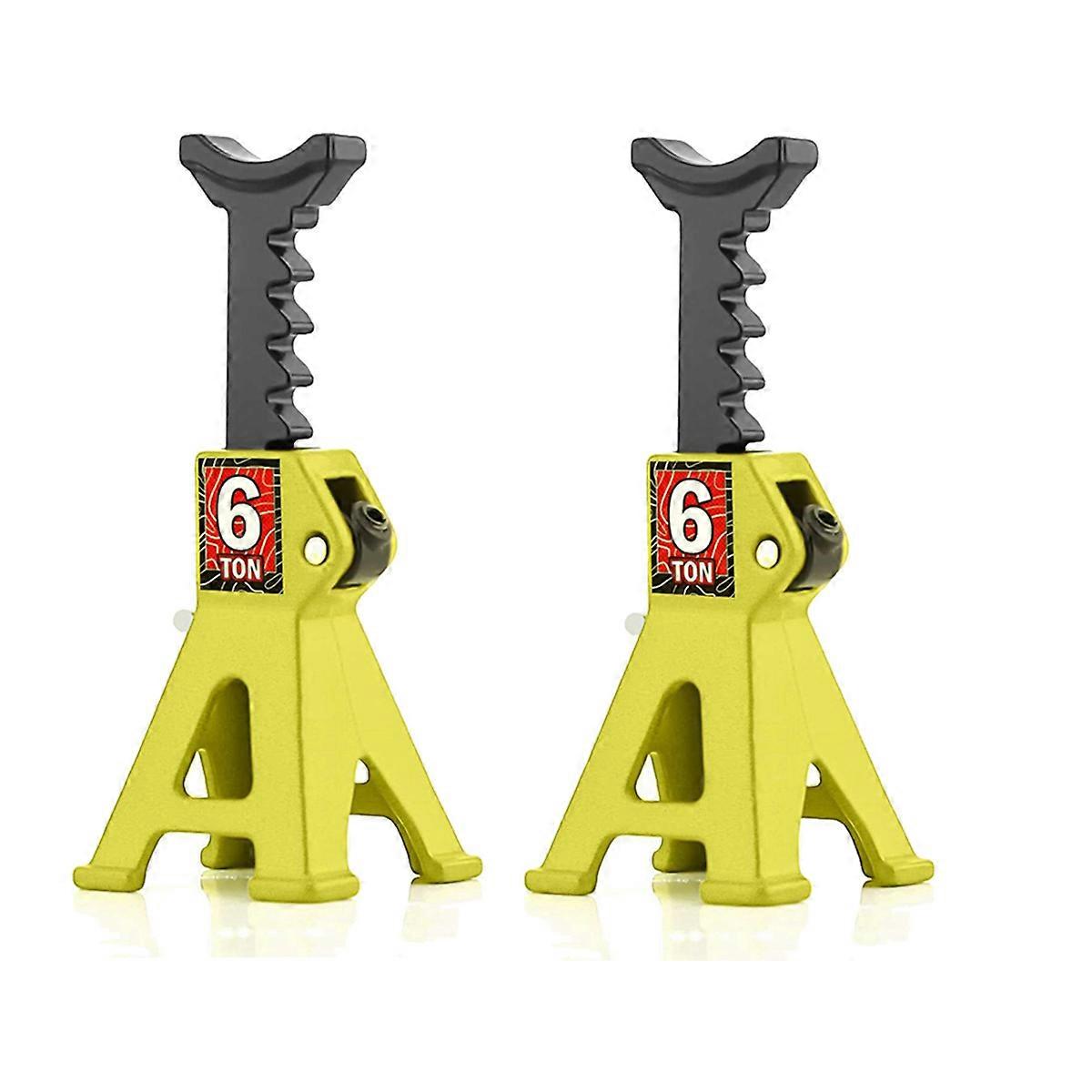 For 1/24 SCX24 FCX24 RC Car Jack Stand Pair Rack Repairing Protective Stand Adapter Tire Change Toy
