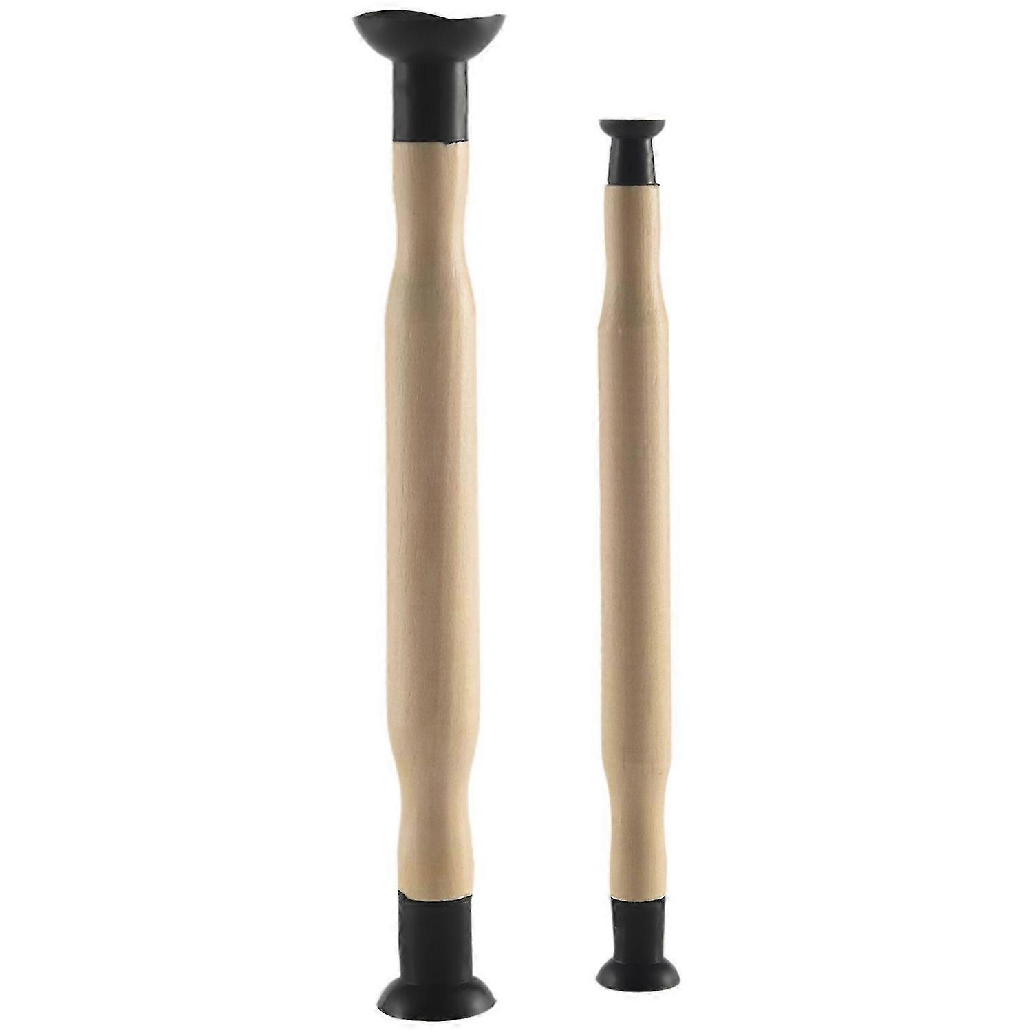 Valve Hand Lapping Grinding Tool Kit 2-Piece Set-Dual-End Suction Cup Lap Stick,1-1/8 Inch,1-3/8 Inc