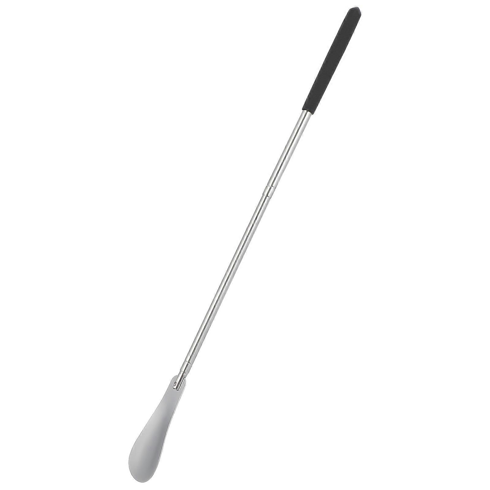 Adjustable Stainless Steel Shoehorn Extra Long With Handle For Elderly And Pregnant Women Durable And Sturdy 65cm Extended Size 1Pack