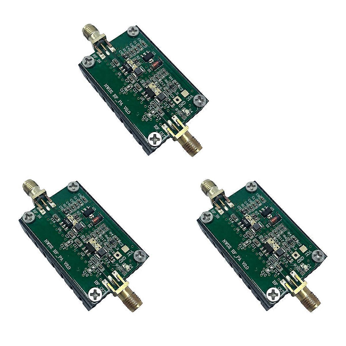3X 2-700M 3W HF FM VHF UHF Broadband Power Amplifier Shortwave Amplifier
