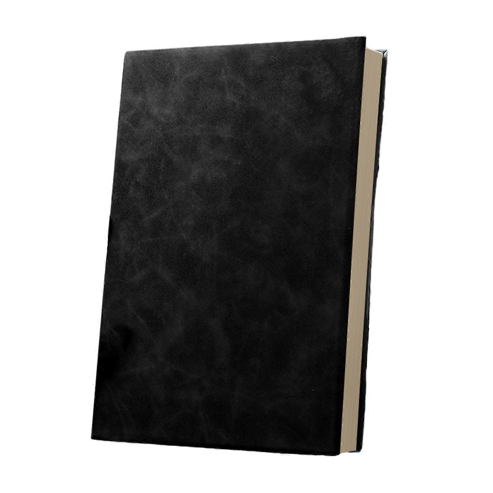 Business Notebook A4 Leather Journal 384 Pages Work Notepad Brown