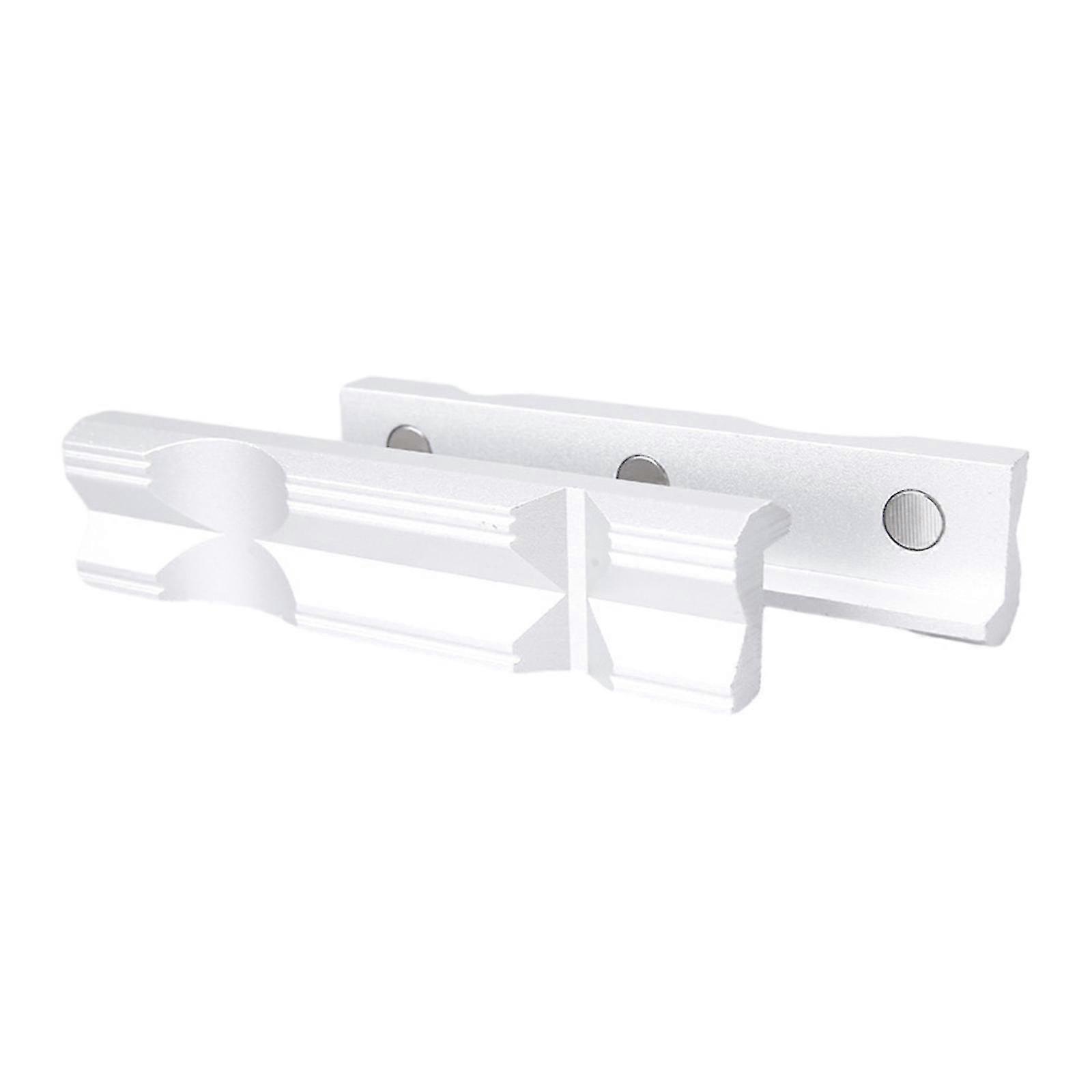 2 Pieces Universal Reversible Jaw Pads for Multi-groove Magnetic Bench Vise