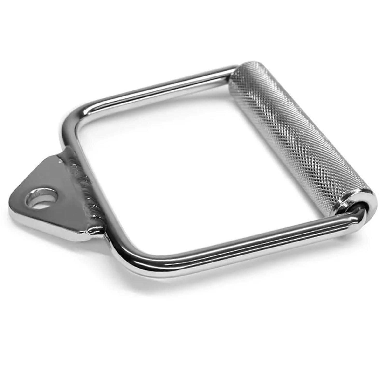 Lat Pull Bar Solid VShaped Push Bar, Double D Row Handle, Pulley Cable Attachments, Gym LAT Pull Down, Fitness Training Handle, Triceps Rope (1)