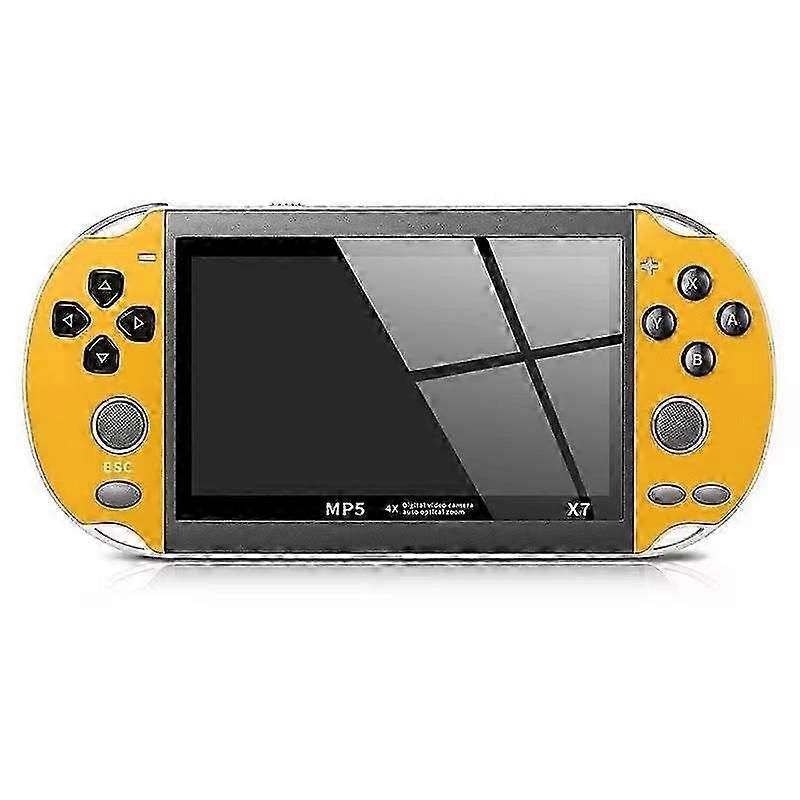 x7 Retro Handheld Videospielkonsole 4,3 Zoll 1500 + Klassische Spiele Spielkonsolen